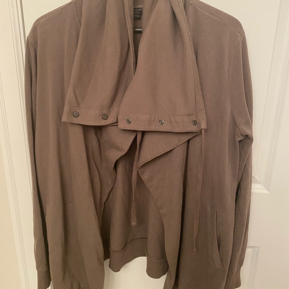 Allsaints cardigan sweatshirt